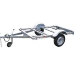 LIDER Motorradträgerplattform 235 x 141 cm – zulässiges Gesamtgewicht: 750 kg – 1 Achse