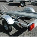 LIDER Motorradträger-Chassis (nur Chassis) – 1 Achse – zulässiges Gesamtgewicht: 500 kg – 173 x 115 cm