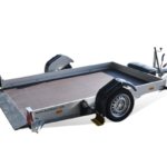 HUMBAUR Absenkbare Einachs-Plattform - 250 x 155 x H15 cm - zulässiges Gesamtgewicht: 750 kg
