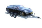 TOHACO Autotransporter 4,58 x 2 m (nutzbare Abmessungen) – Nutzlast 2613 kg – zulässiges Gesamtgewicht 3500 kg – Luftfederung