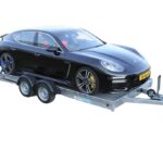 TOHACO Autotransporter 4,58 x 2 m (nutzbare Abmessungen) – Nutzlast 2613 kg – zulässiges Gesamtgewicht 3500 kg – Luftfederung