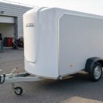 LIDER 45930 Kastenanhänger – 1 ungebremste Achse – zulässiges Gesamtgewicht 750 kg – 230 x 140 x 157 cm