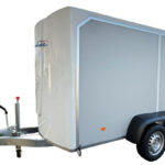 LIDER 45950 Kastenanhänger – 2 gebremste Achsen – zulässiges Gesamtgewicht 2000 kg – 300 x 160 x 175 cm