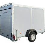 LIDER 45970 Kastenanhänger – 1 gebremste Achse – zulässiges Gesamtgewicht 1350 kg – 260 x 160 x 175 cm