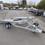 ROADSTER AUTO MINI-AUTOTRAILER, 1300 kg zulässiges Gesamtgewicht, 1 Achse, gebremst, kippbar