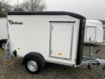 DEBON Kofferanhänger aus Polyester-Verbundmaterial – ungebremst – C255 V2 – zulässiges Gesamtgewicht: 500 oder 750 kg – 255 x 125 x 155 cm – Image 3