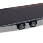EDUARD Pritschenanhänger – zulässiges Gesamtgewicht: 3000 kg – 2 gebremste Achsen – 606 x 200 cm