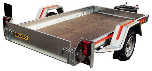Remorque-plateaux-Mecanorem---PTC--1000-Kg---1-essieu-fr-2 MECANOREM Pritschenanhänger – RPMS 601 F – zulässiges Gesamtgewicht: 1000 kg – 1 gebremste Achse – 305 x 170 cm – Image 1