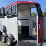 Pferdeanhänger, 1,5-Pferde-Kapazität - IFOR WILLIAMS - HBX403 - 1,5-Pferde-Kapazität - zulässiges Gesamtgewicht: 1700 kg