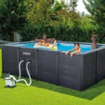 Intex Graphite rechteckiger Röhrenpool 4,00 x 3,00 x 1,24 m - – Image 13