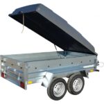 Gepäckanhänger mit Verdeck