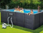 Intex Graphite rechteckiger Röhrenpool 4,00 x 3,00 x 1,24 m - – Image 10