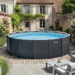 Intex Graphit Runder Röhrenpool 4,78 x 1,24 m -