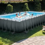 Intex Ultra XTR Frame Rechteckiger Röhrenpool 7,32 x 3,66 x 1,32 m