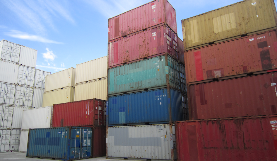 01-2 Gebrauchter 20-Fuß-Seecontainer – Image 1