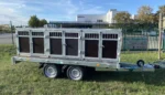 EDUARD Pritschenanhänger mit 2-Kammer-Hundebox – Image 2