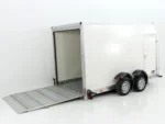 Vezeko Absenkplattform-Anhänger 157 x 344 cm, Höhe: 190 cm, 2,7 t | schwarz