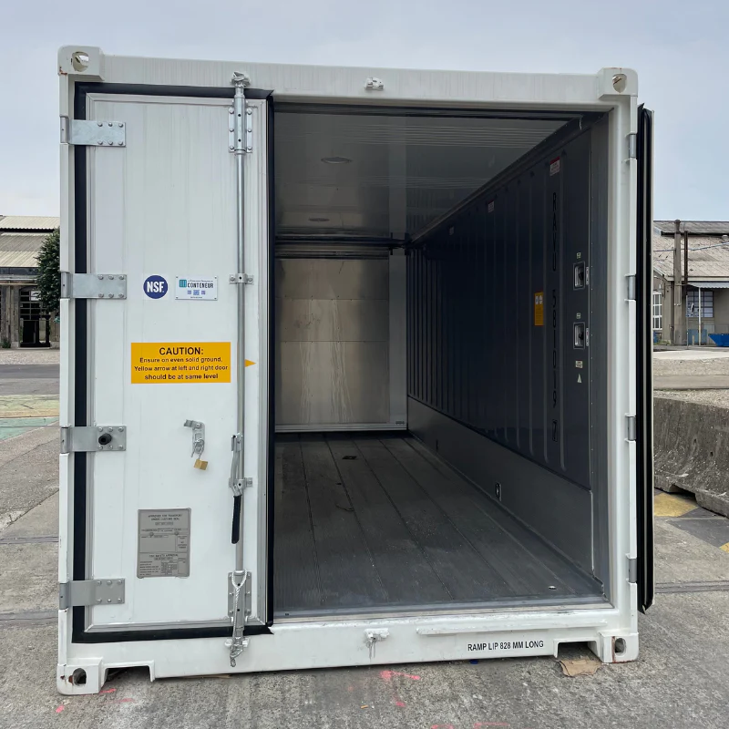 4_086b0ed9-2623-49b8-9b89-5e195a870211 Gebrauchter 20-Fuß-Kühlcontainer, neuwertig – Bild 1