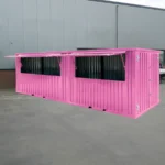 XL-Containerstange 8x2 Meter Rosa RAL 3015 – Bild 2