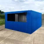 XL Container Bar 4x4 Meter Blau RAL 5015