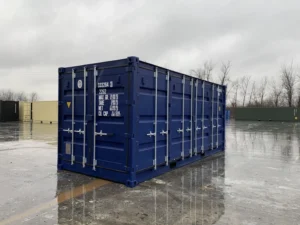 20-Fuß-Seecontainer, offene Seite, erste Reise – Image 5