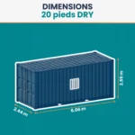 20-Fuß-Trockencontainer – Image 18