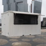 Containerstange 6x2 Meter Weiß RAL 9016 – Bild 6