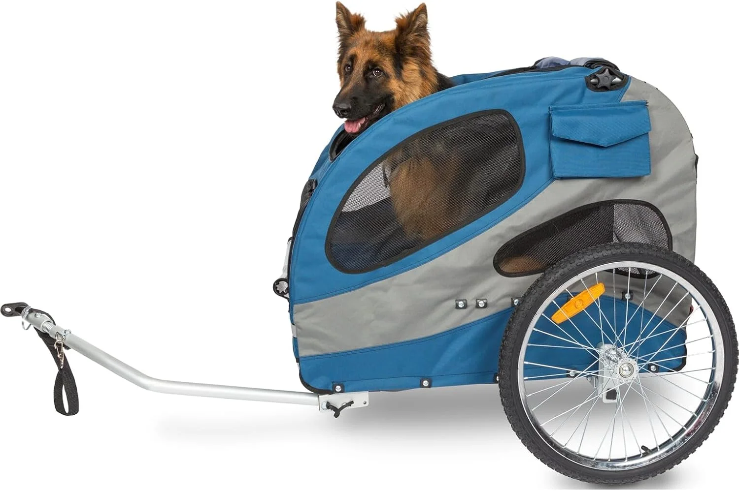 Remorque-de-Velo-Pliable-en-Aluminium-pour-Chien-PetSafe-1 PetSafe Aluminium-Klapp-Hundefahrradanhänger – Image 1