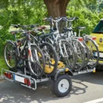 Remorque porte-vélos sur attelage Mottez pour 6 vélos – Image 2