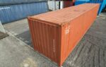 Gebrauchter roter 40-Fuß-High-Cube-Container – Image 3