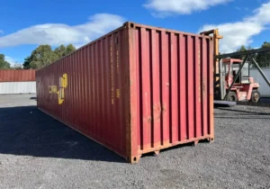GEBRAUCHTER 40-FUSS-VERSANDCONTAINER