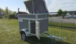 BW TRAILERS Hundeanhänger mit 3 Abteilen + Dachbox – Image 9