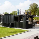 XL-Containerstange 8x2 Meter Rosa RAL 3015